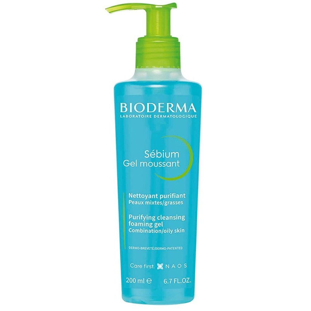 BIODERMA SEBIUM GEL M0USSANT 200ML