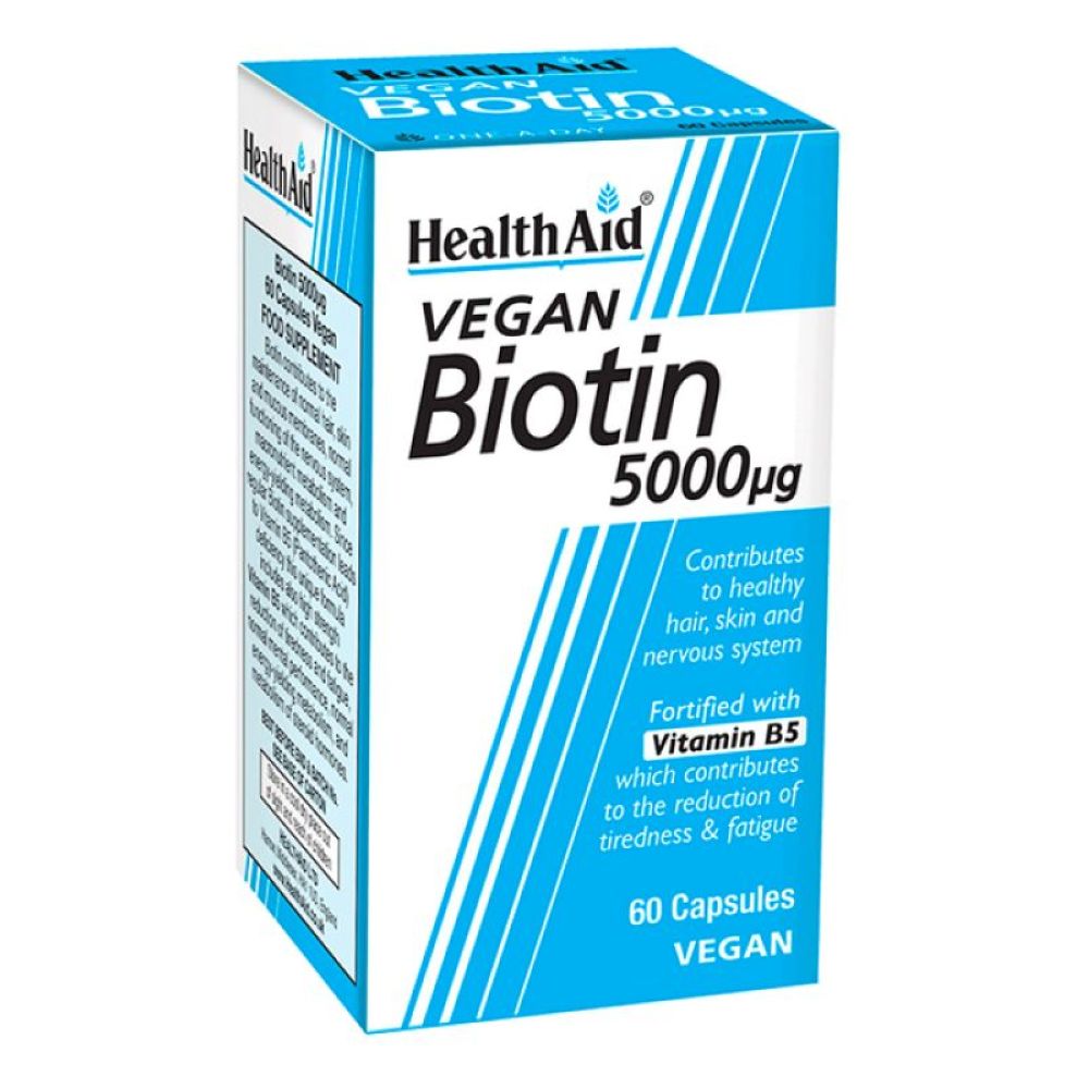 BIOTIN CPS.60 X 5000MCG