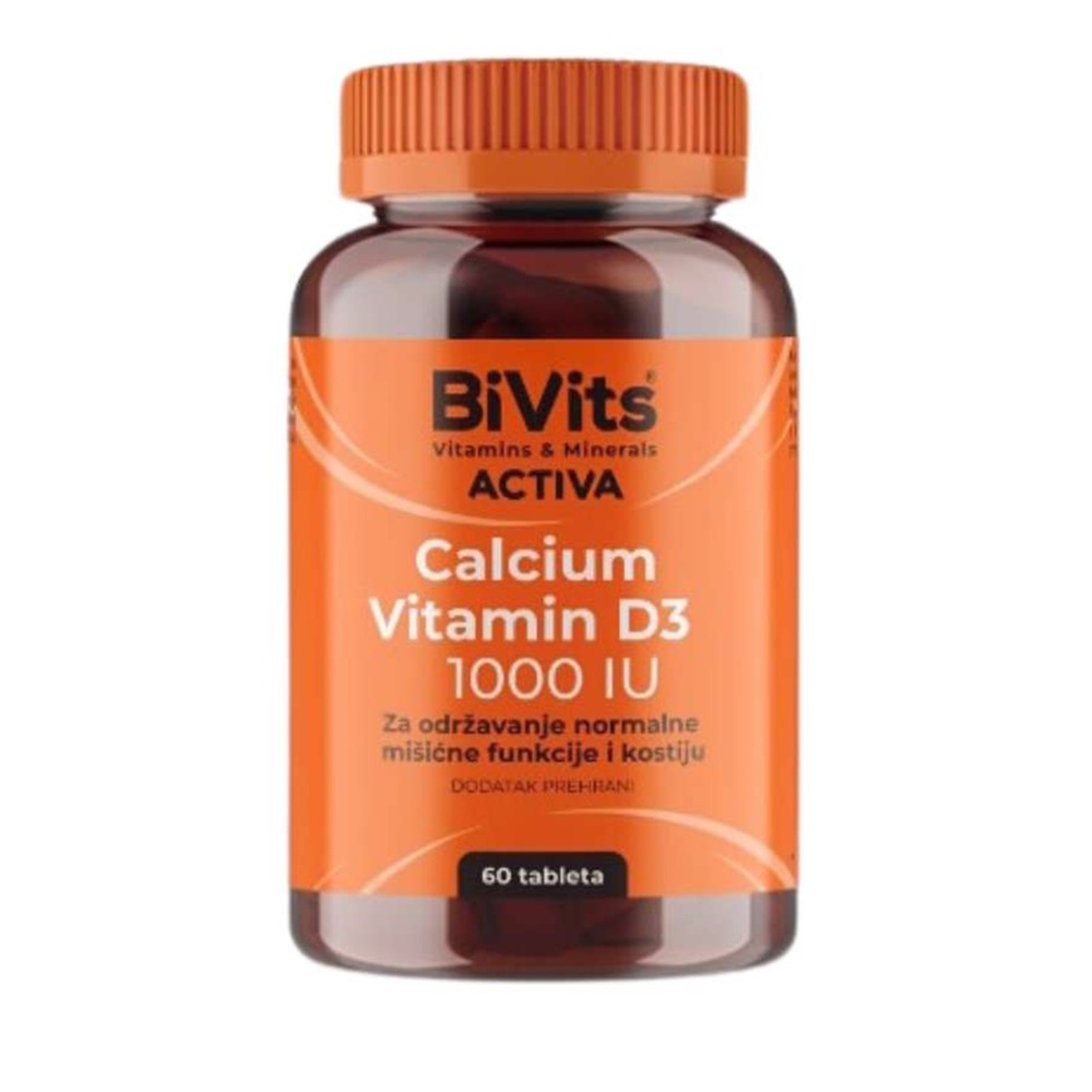 BIVITS CA+D3 1000IU. TBL. X 60
