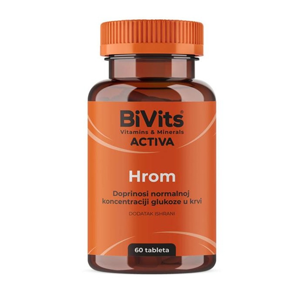 BIVITS CHROM TBL.60X200 MCG.