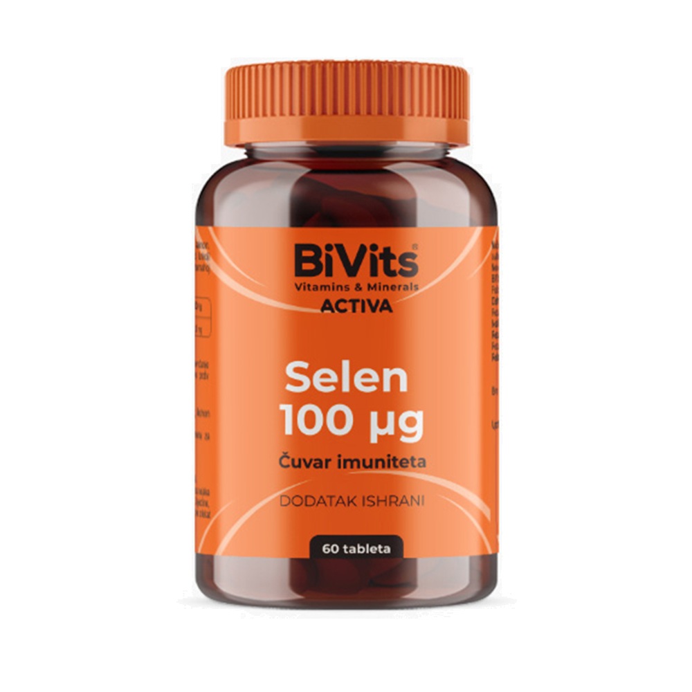 BIVITS SELEN 100MCG X 60 TBL
