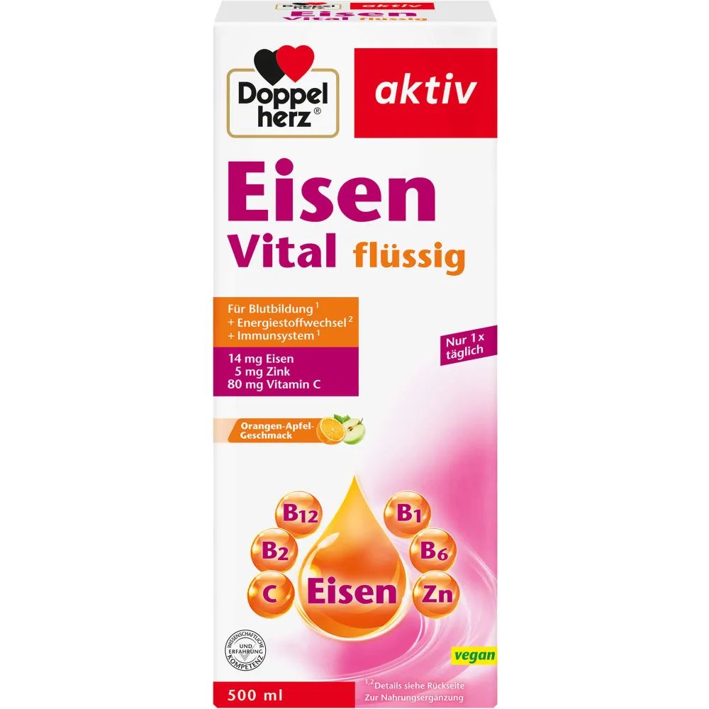 DOPPELHERZ EISEN TONIK 500ML FE