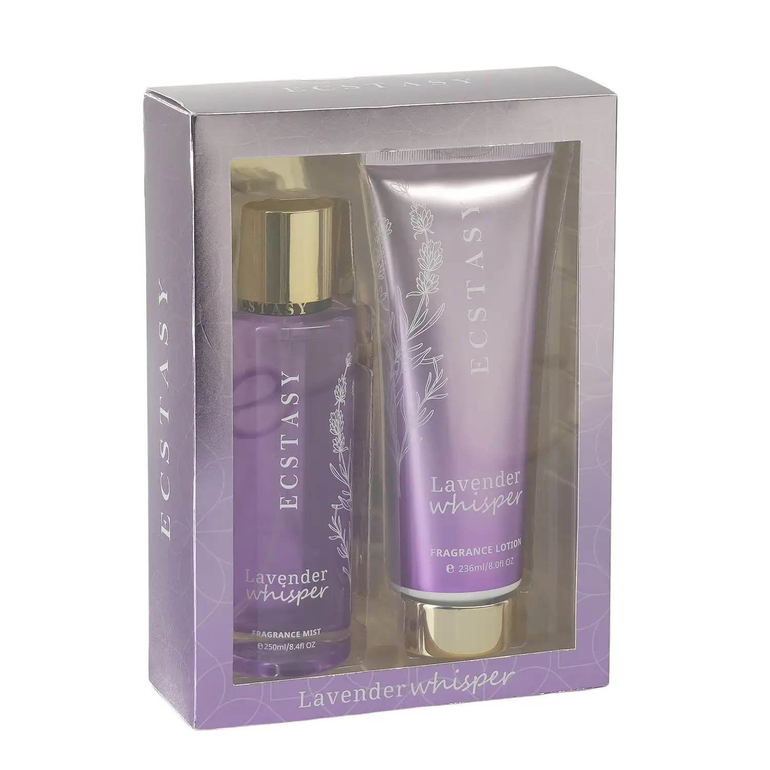 ECSTASY Set Lavander Whisper 250 ml + 236 ml