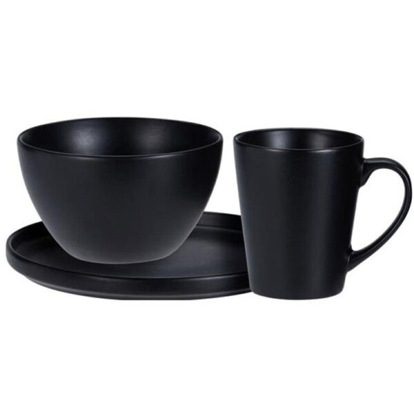 Сет за доручек порцелан EH Q99000550 6/1 black