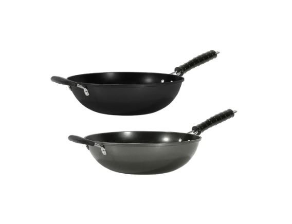 Вок тава од јаглероден челик Gusto Casa 661101 32cm