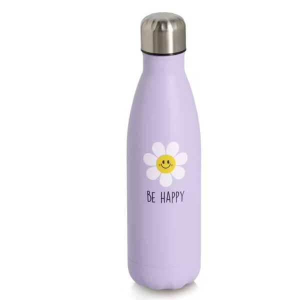 термос за вода Happy , 500 мл, нерѓосувачки челик, Zeller 27466 50ml