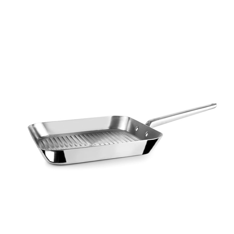 Грил Тава Ibili od 5 sloja 655228 28cm 18/10 stainless steel + 3 aluminum