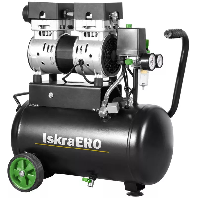ISKRA ERO IE-AC750–24 – Безмаслен батен компресор ISKRA ERO IE-AC750–24 – Безмаслен батен компресор - Image 1