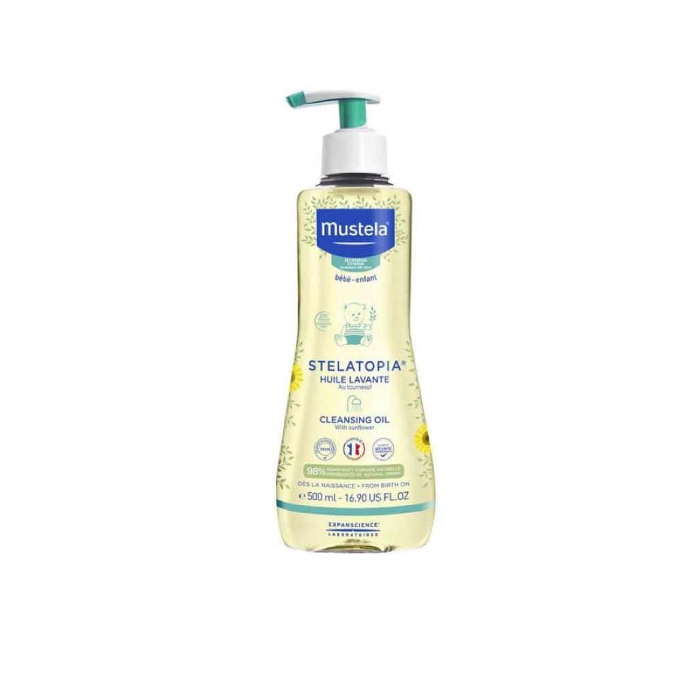 MUSTELA STELATOPIA MASLO ZA KAPENJE SO  PUMPA  500 ML
