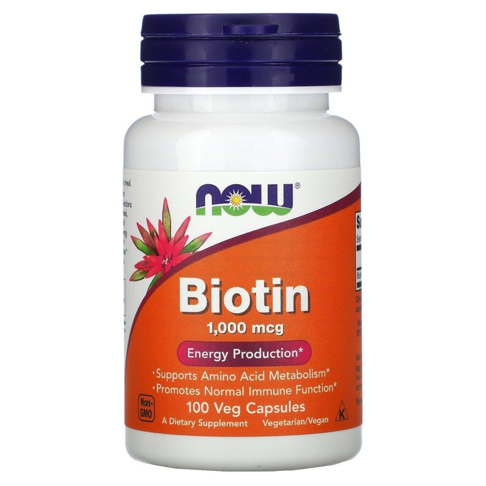 NOW BIOTIN 1000MCG X 100 CPS.
