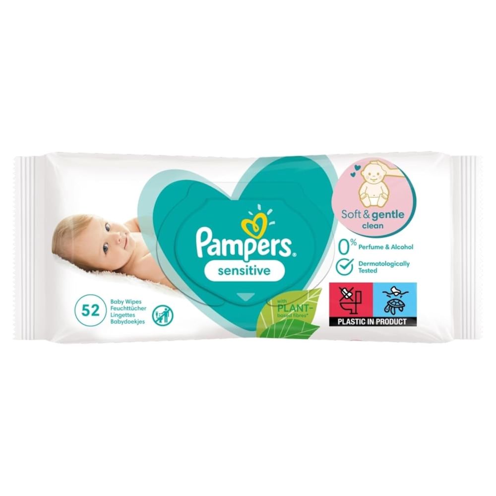 PAMPERS MARAMICI SENSITIVE X52