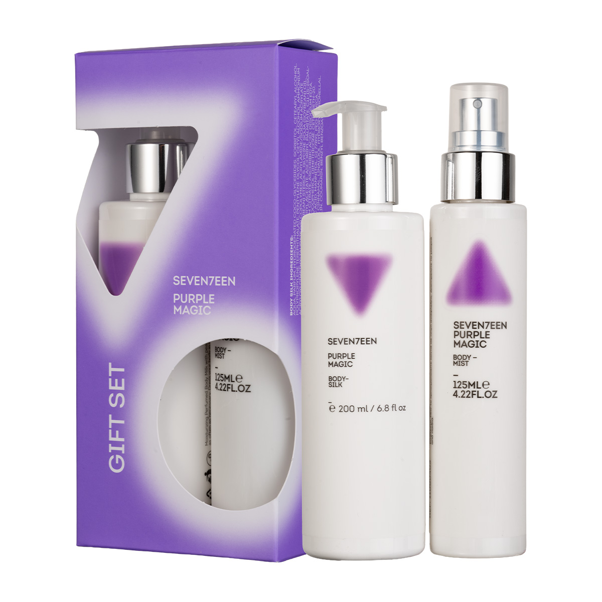 SEVENTEEN SET PURPLE MAGIC мист 125мл + млеко 200мл