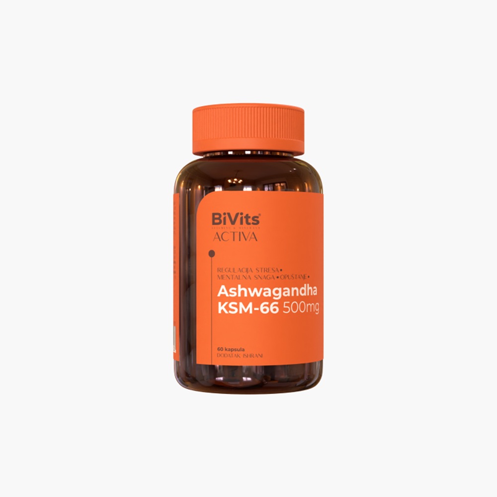 BIVITS ASHWAGANDA 500mg x 60cps.