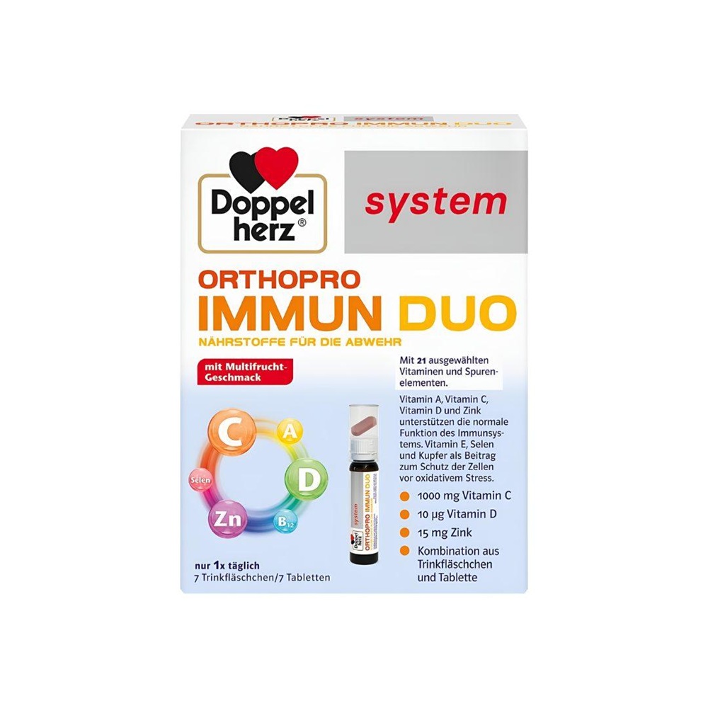 DOPPELHERZ ORTHOPRO IMMUN DUO X 7 AMPULI