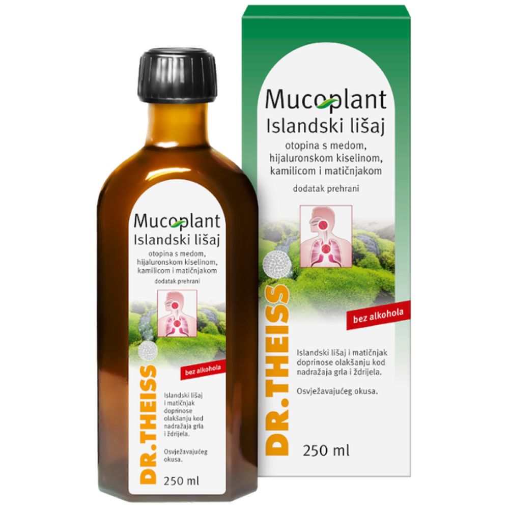DR.THEISS MUCOPLANT ISLANDSKI LISAJ SIRUP 250ML.