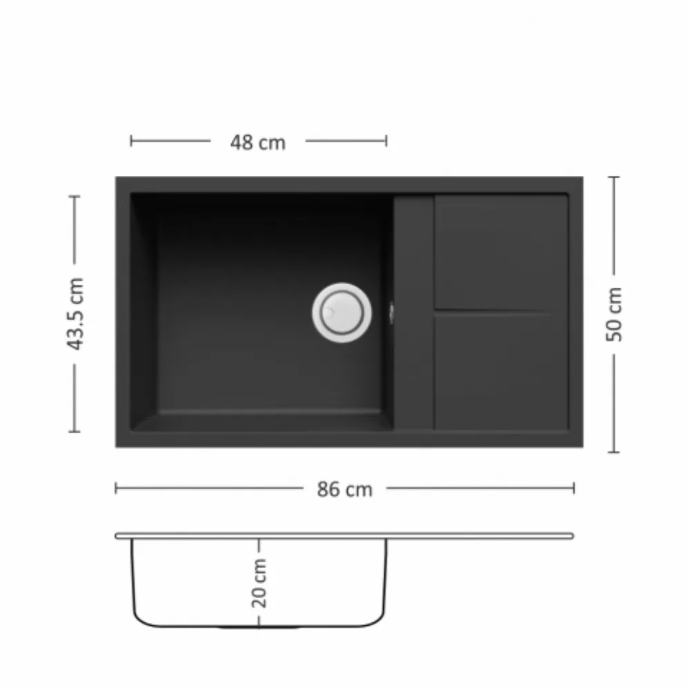 Садопер Leks Unico plus BB 86.1 SI 99 dark grey