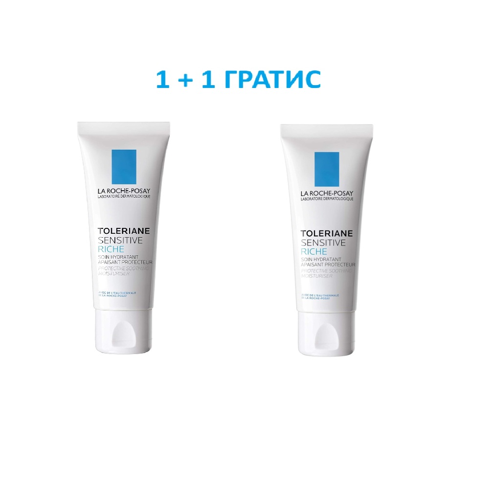 PROMOTIVEN SET LA ROCHE MB062200 TOLERIANE SENSITIVE RICH 1+1 40ML